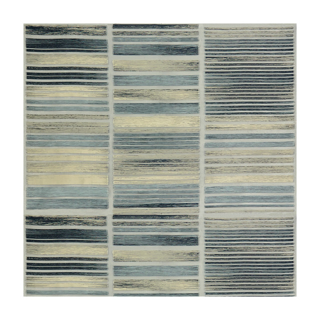 Sheer Drama in Grey Slate, Drapery Fabric by Kravet Couture