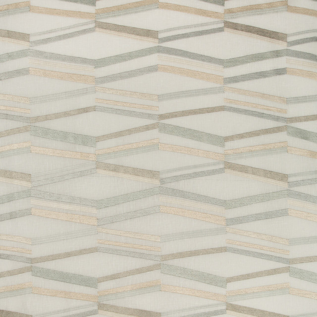 Parabola in Mineral, Drapery Fabric by Kravet Couture