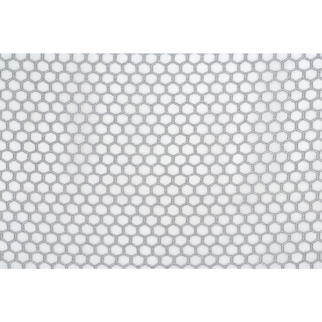 Mila in Silver, Drapery Fabric by Kravet Contract