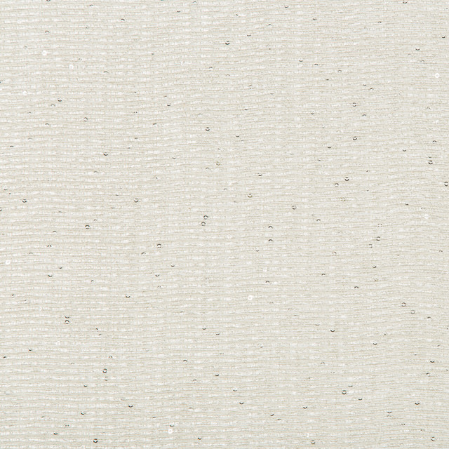 Tinseled in Silver, Drapery Fabric by Kravet Couture