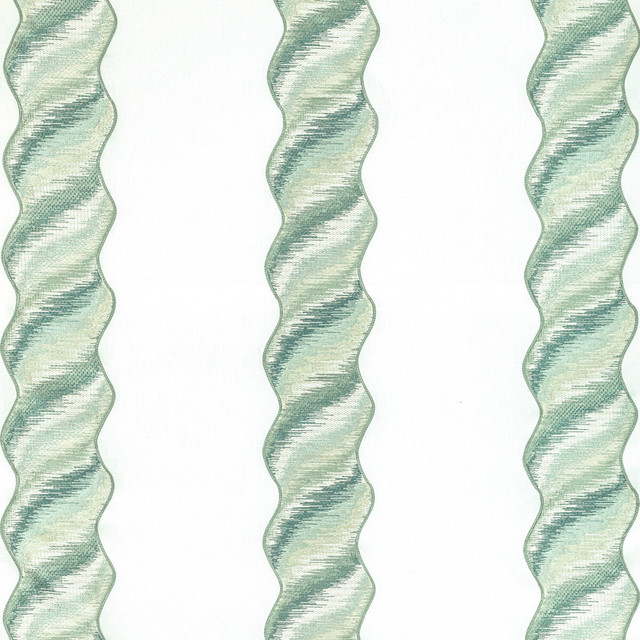 Aqueous in Jade, Drapery Fabric by Kravet Couture