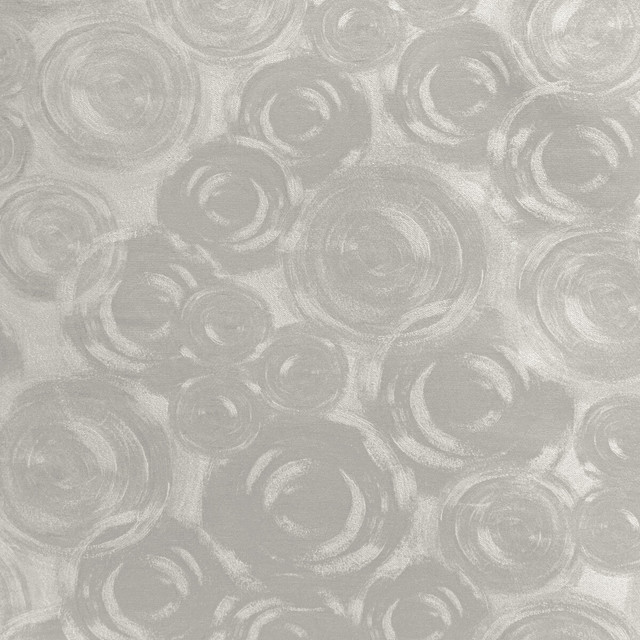 Silk Cosmos in Platinum, Drapery Fabric by Kravet Couture