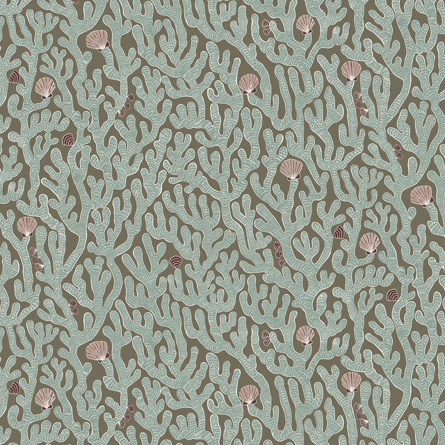 Coral in 31, Wallcovering by Kravet Couture