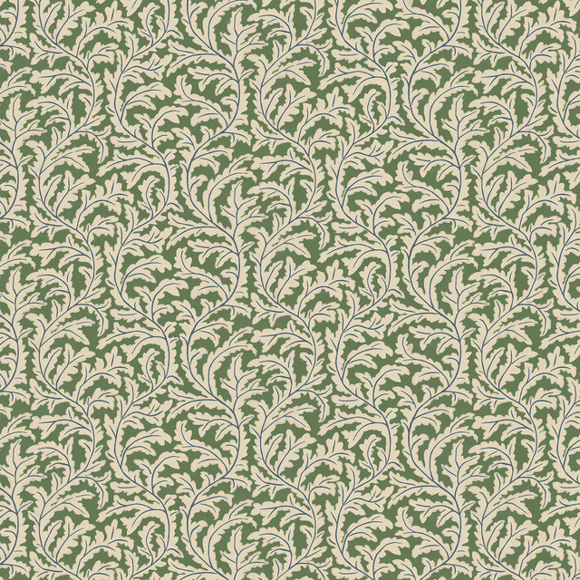 Frond Ogee in 01, Wallcovering by Kravet Couture