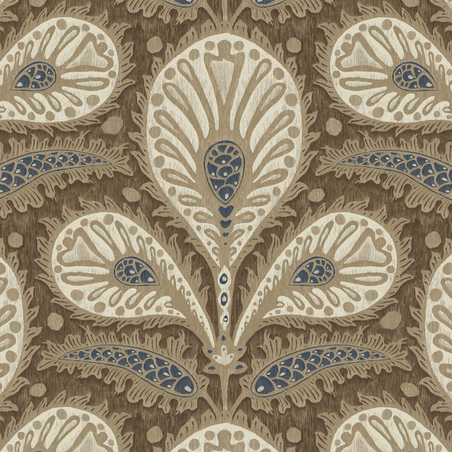 Ikat Clover in 21, Wallcovering by Kravet Couture