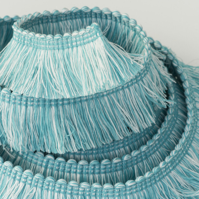 Solaro in Turquoise, Trim Fabric by Kravet Couture