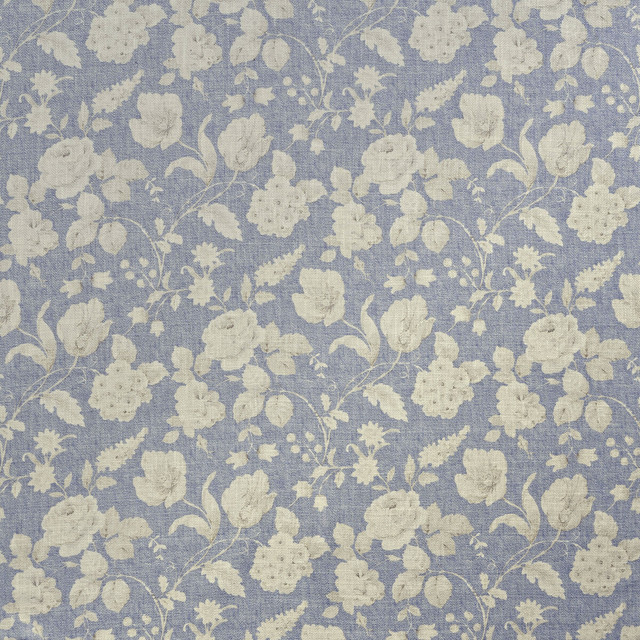 Narikala in Denim, Upholstery Fabric by Kravet Couture