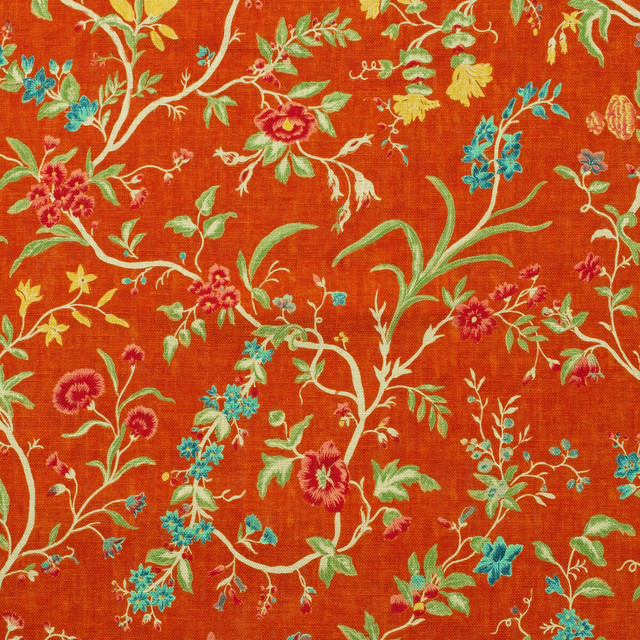 Ramble in Pumpkin, Multipurpose Fabric by Kravet Couture