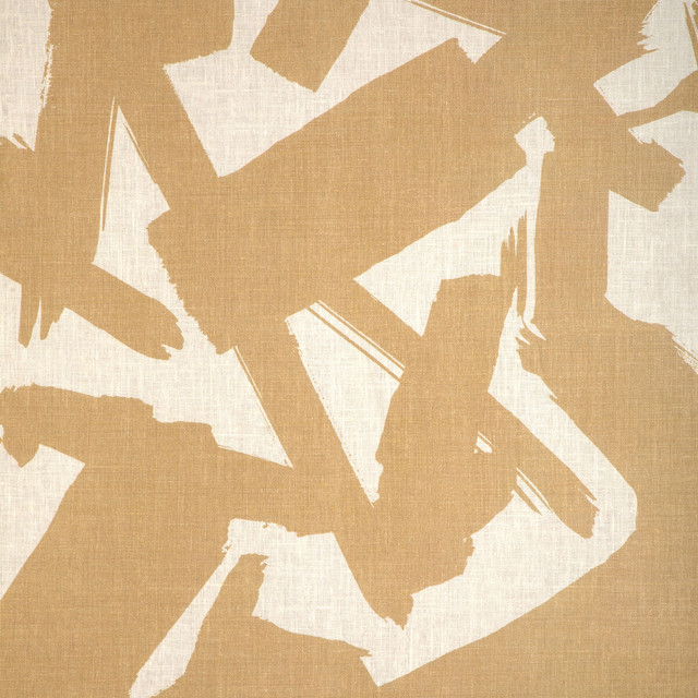 Bold Lines in Camel, Multipurpose Fabric by Kravet Couture