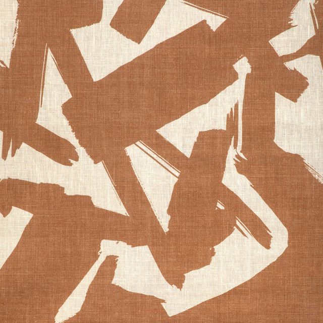 Bold Lines in Clay, Multipurpose Fabric by Kravet Couture