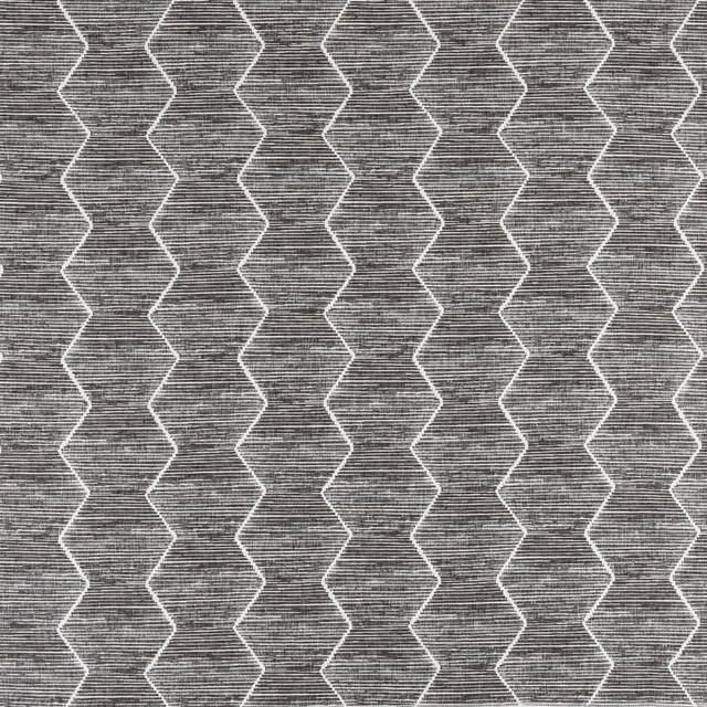 Stratum in Charcoal, Multipurpose Fabric by Clarke & Clarke