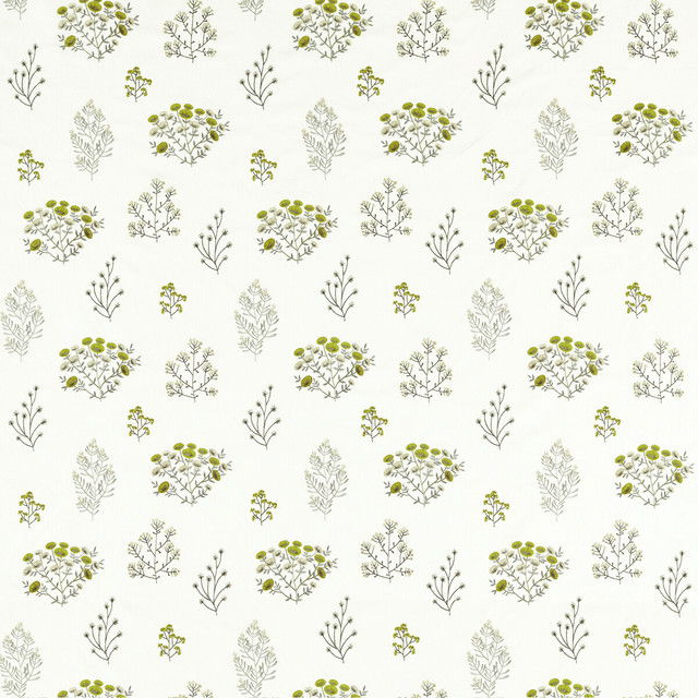 Floris in Chartreuse, Multipurpose Fabric by Clarke & Clarke