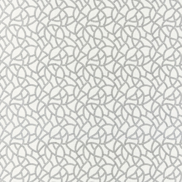 Panache in Silver, Multipurpose Fabric by Clarke & Clarke
