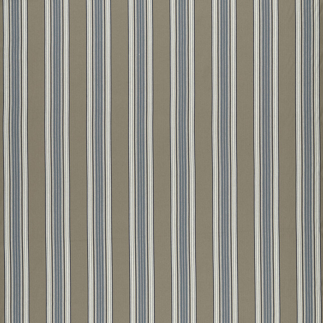 Marylebone in Denim/linen, Upholstery Fabric by Clarke & Clarke