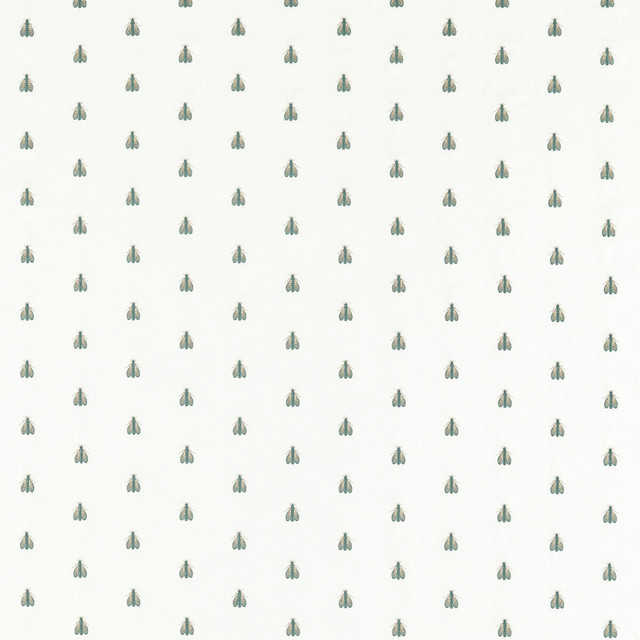 Falena in Mineral/rose Gold, Drapery Fabric by Clarke & Clarke