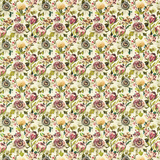Paradise in Autumn, Multipurpose Fabric by Clarke & Clarke