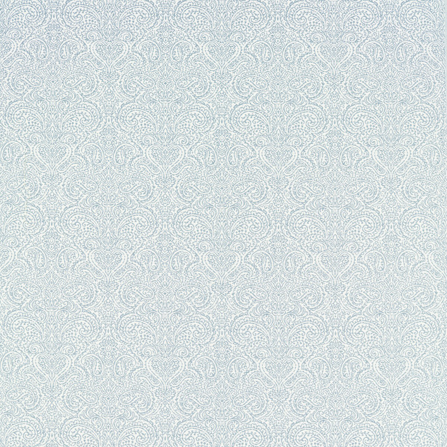 Ada in Denim, Upholstery Fabric by Clarke & Clarke