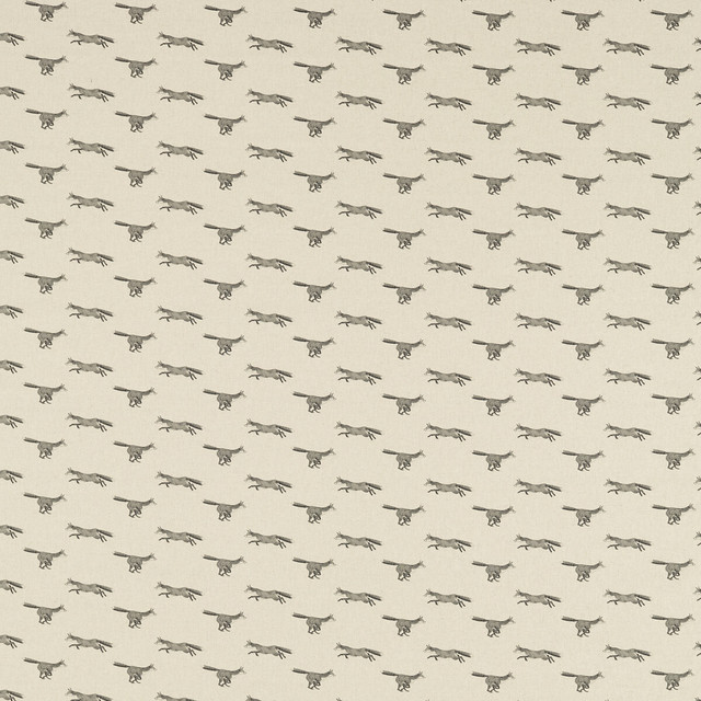 Foxbury in Charcoal, Multipurpose Fabric by Clarke & Clarke