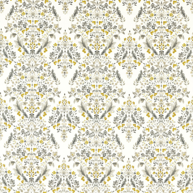 Gawthorpe in Charcoal, Multipurpose Fabric by Clarke & Clarke