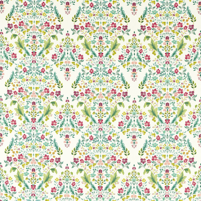 Gawthorpe in Multi, Multipurpose Fabric by Clarke & Clarke
