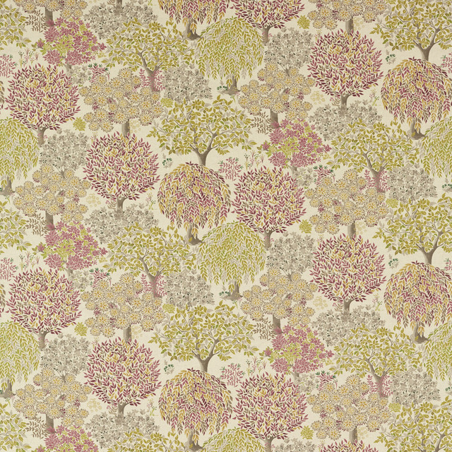 Tatton in Autumn, Multipurpose Fabric by Clarke & Clarke