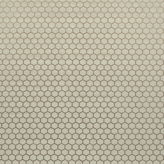 Hexa in Stone, Upholstery Fabric by Clarke & Clarke