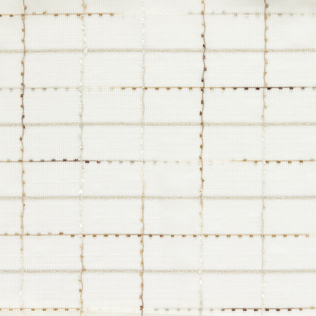 Alberte in Natural, Drapery Fabric by Clarke & Clarke