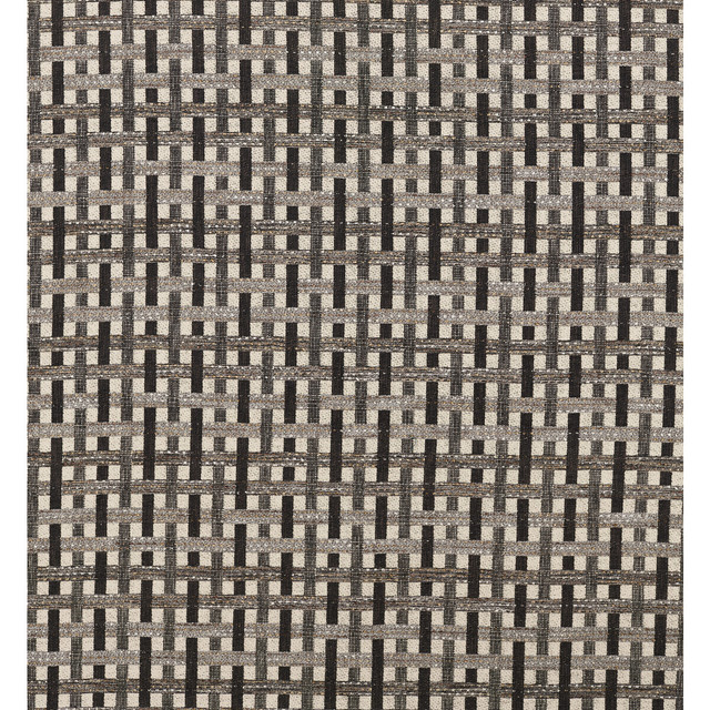 Kasper in Charcoal/linen, Upholstery Fabric by Clarke & Clarke