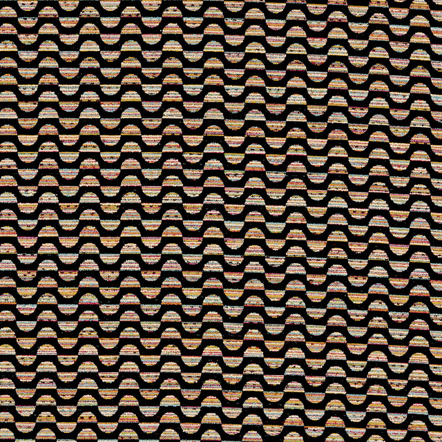 Olav in Charcoal/multi, Upholstery Fabric by Clarke & Clarke