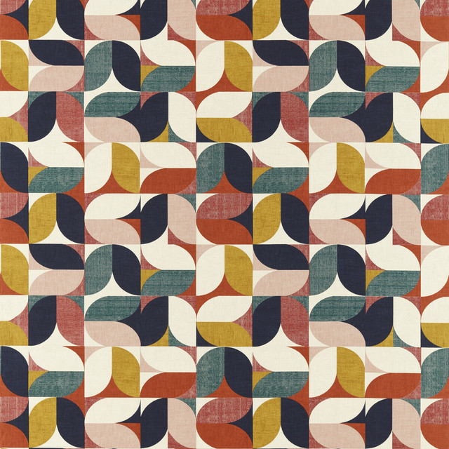 Reno in Retro, Multipurpose Fabric by Clarke & Clarke