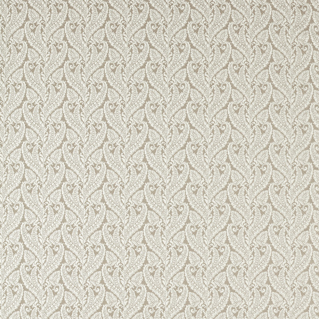 Regale in Ivory Mocha, Drapery Fabric by Clarke & Clarke