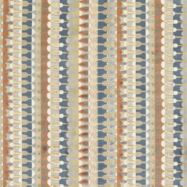 Orpheus in Multi, Upholstery Fabric by Clarke & Clarke