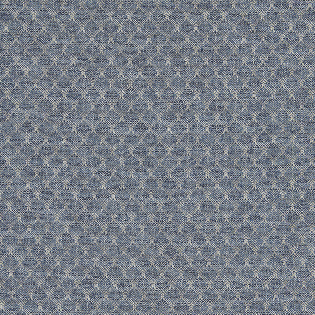Trelica in Denim, Upholstery Fabric by Clarke & Clarke