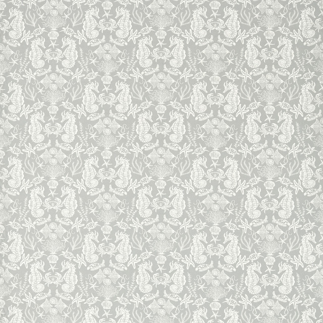 Aquarium in Smoke, Multipurpose Fabric by Clarke & Clarke