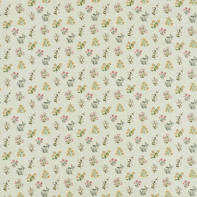 Leiden in Blush Sage, Multipurpose Fabric by Clarke & Clarke