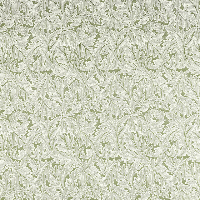 Acanthus Weave in Sage, Upholstery Fabric by Clarke & Clarke