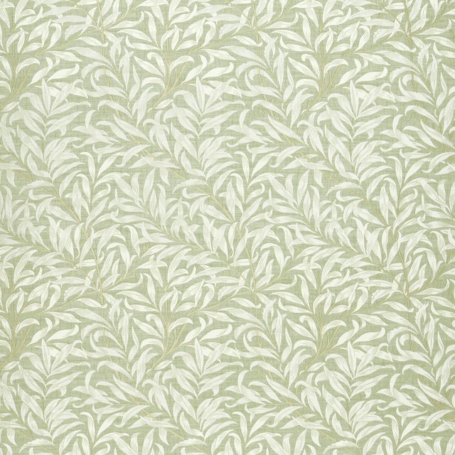 Willow Boughs Jacquard in Sage, Drapery Fabric by Clarke & Clarke