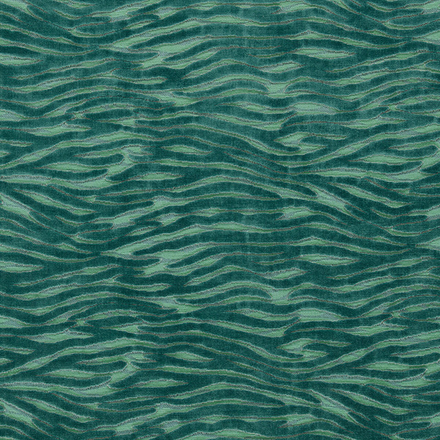 Wildstripe in Seafoam, Upholstery Fabric by Clarke & Clarke