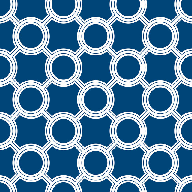 Aymara in Azul, Multipurpose Fabric by Gaston Y Daniela