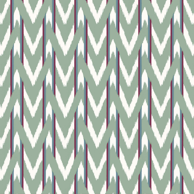 Cala D Or in Agua Burdeos, Multipurpose Fabric by Gaston Y Daniela