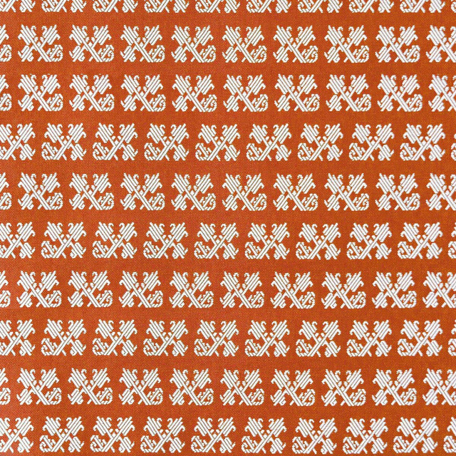 Tulip in Naranja, Upholstery Fabric by Gaston Y Daniela