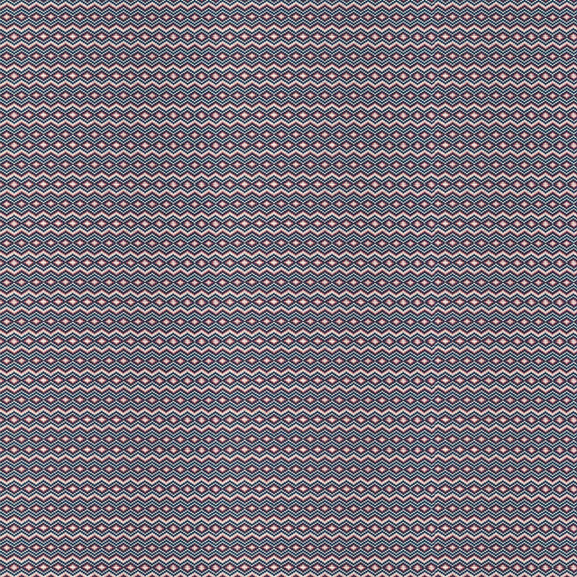 Caucaso in Navy Fresa, Upholstery Fabric by Gaston Y Daniela