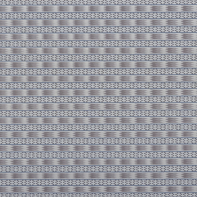 Efeso in Marron/azul, Upholstery Fabric by Gaston Y Daniela