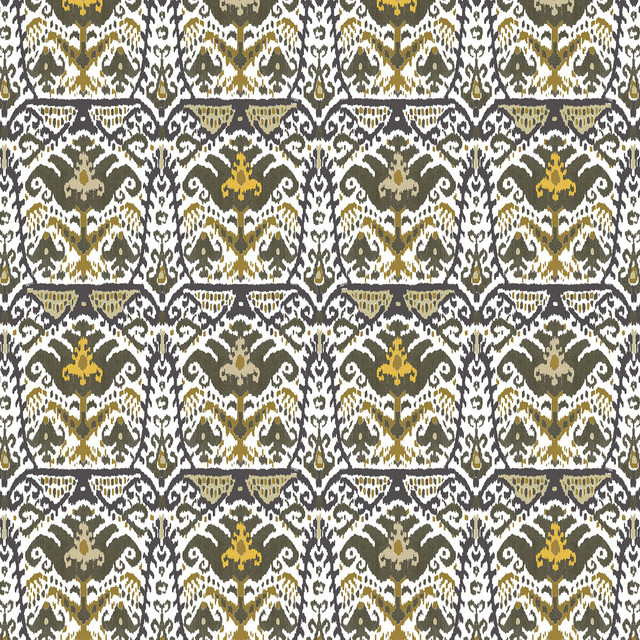 Doga in Topo/ocre, Upholstery Fabric by Gaston Y Daniela