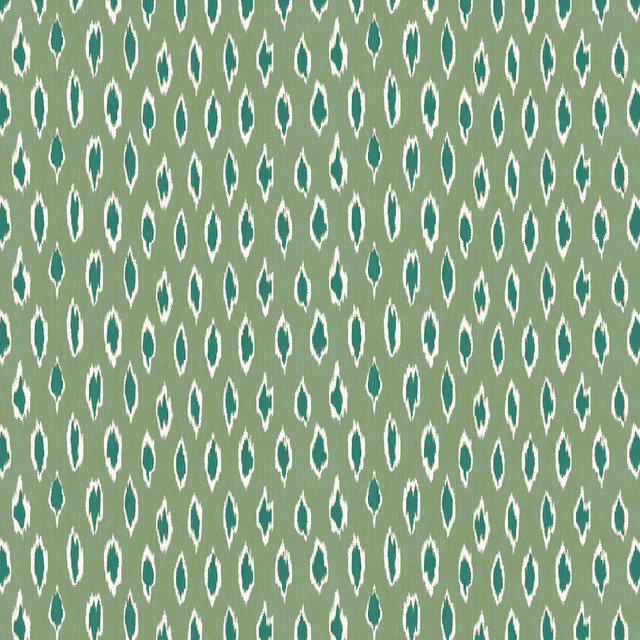 Hali in Verde, Upholstery Fabric by Gaston Y Daniela