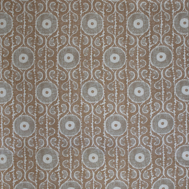 Dedalo in Tabaco, Upholstery Fabric by Gaston Y Daniela