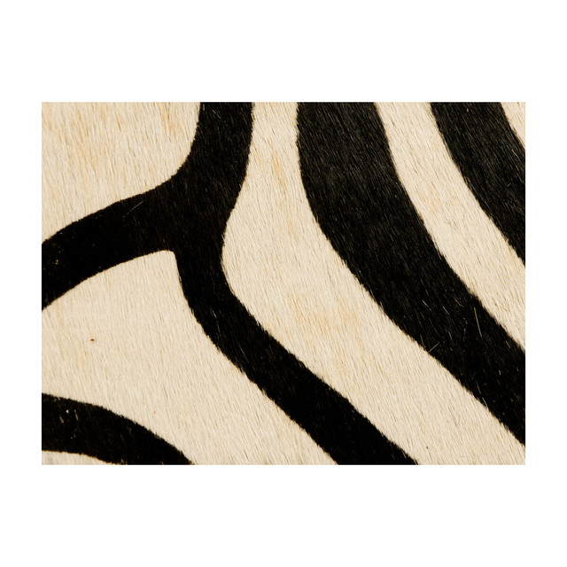 Painted Zebra in Natural, Upholstery Fabric by Kravet Couture