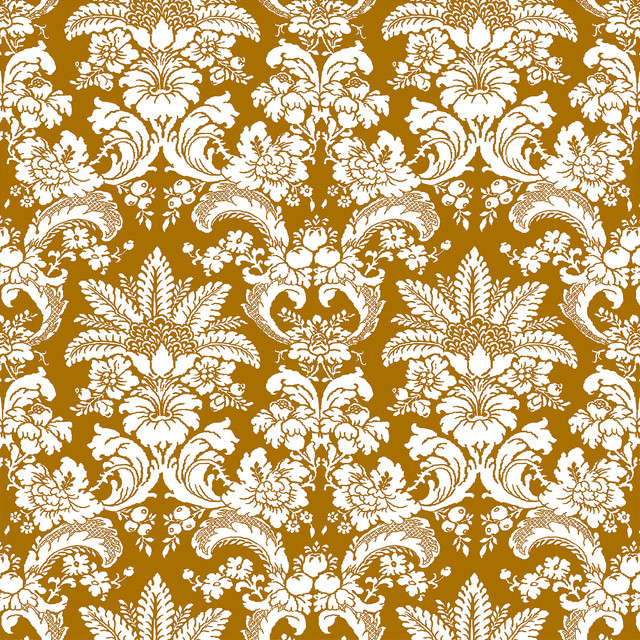 Grajal in Ocre, Multipurpose Fabric by Gaston Y Daniela