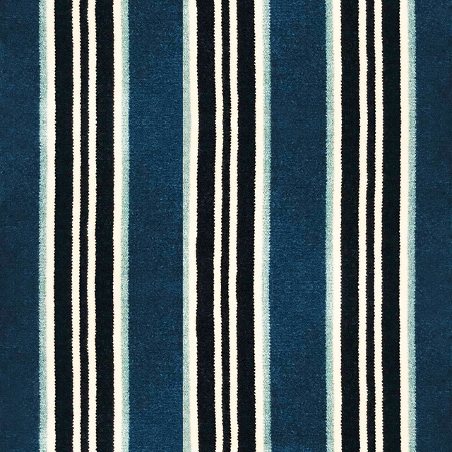 Tucha in Azul, Upholstery Fabric by Gaston Y Daniela