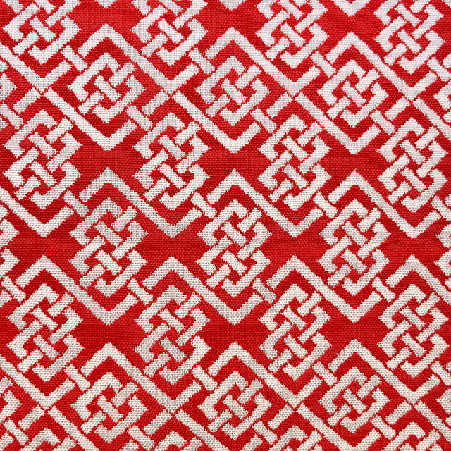 Ephraim in Rojo, Upholstery Fabric by Gaston Y Daniela